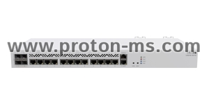 Cloud Router Mikrotik CCR2116-12G-4S+, 13xGigabit LAN, 4xSFP cages, M.2 PCIe slot