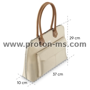 Hama "Fabulous" Laptop Bag, from 34 - 36 cm (13.3"- 14.1"), beige