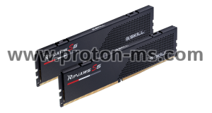Memory G.SKILL Ripjaws S5 Black 32GB(2x16GB) DDR5 PC5-41600 5200MHz CL36 F5-5200J3636C16GX2-RS5K