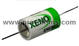 Lithium thionyl battery 3,6V 1 / 2AA XL-050 AX / with extendable wires / XENO