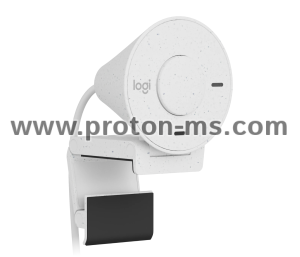 Web Cam with microphone LOGITECH Brio 300, Full-HD, USB-C White
