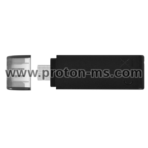 USB stick KINGSTON DataTraveler 70, 256GB, USB-C 3.2 Gen 1, Black