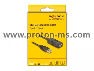 Delock Cable USB 2.0 Extension, active 10 m