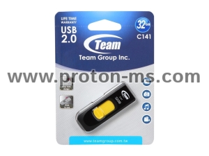 USB stick Team Group C141 32GB, USB 2.0, Yellow