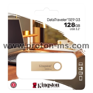 USB stick KINGSTON DataTraveler SE9 G3, 128GB, USB 3.2 Gen 1