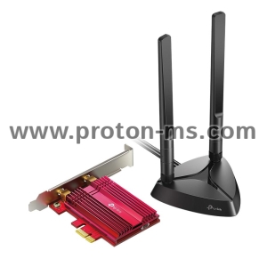 Wireless Adapter TP-LINK Archer TX3000E, AX3000 Wi-Fi 6, PCI-EX, Bluetooth 5.0, 2 external antennas