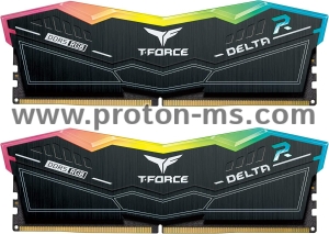 Памет Team Group T-Force Delta RGB DDR5 32GB (2x16GB) 6000MHz CL40 FF3D532G6000HC38ADC01
