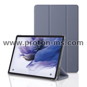 Калъф за таблет HAMA Fold Clear, За Samsung Galaxy Tab S7 FE/S7+/S8+ 12.4", Място за писaлка(S-pen), Лилав