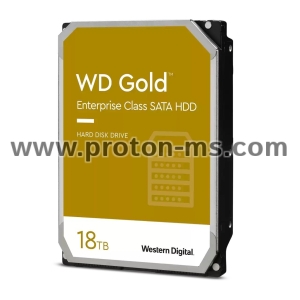 Хард диск WD Gold Enterprise, 18TB, 512MB Cache, SATA3, WD181KRYZ
