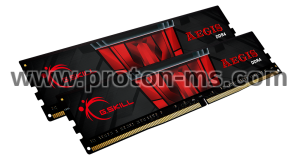 Памет G.SKILL Aegis 16GB(2x8GB) DDR4 PC4-24000 3000MHz CL16 F4-3000C16D-16GISB