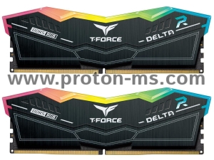 Memory Team Group T-Force Delta RGB, DDR5, 32GB (2x16GB), 6400MHz, CL40-40-40-84, 1.35V