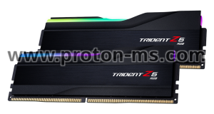 Memory G.SKILL Trident Z5 RGB Black 64GB(2x32GB) DDR5 PC5-48000 6400MHz CL32 F5-6400J3239G32GX2-TZ5RK
