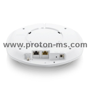 Безжична точка за достъп ZYXEL WAC6303D-S, Wave 2 AC1300, 2xGbE LAN, PoE, монтаж на таван