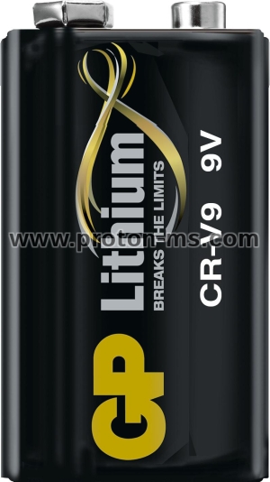 Lithium battery CRV9 9V 1 pc. blister / for smoke detectors / GP