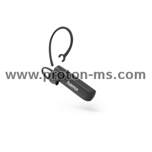 Hama “MyVoice1500” Mono-Bluetooth® Headset, Multipoint, Voice Control, black
