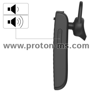 Hama “MyVoice1500” Mono-Bluetooth® Headset, Multipoint, Voice Control, black