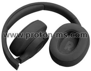 Headphones on-ear JBL Tune 720BT, Black
