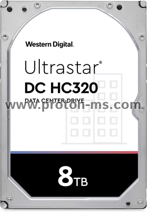 WD Ultrastar DC HC320, 8TB, 7200RPM, SATA 6GB/s - HUS728T8TALE6L4