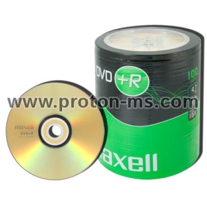 DVD+R MAXELL, 4,7 GB, 16x, 100 pk