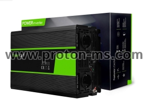 Inverter 12/220 V  DC/AC 1500W/3000W  Pure sine wave GREEN CELL