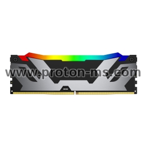 Memory Kingston Fury Renegade Silver/Black RGB 32GB(2x16GB) DDR5 7200MHz CL38 KF572C38RSAK2-32, XMP