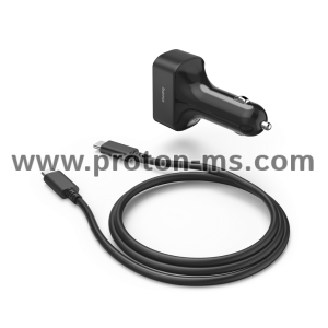 Hama Universal USB-C Car Notebook Power Supp. Unit, (PD), 5-20V/65W, 200018