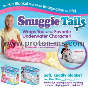 Детско одеяло snuggie tails