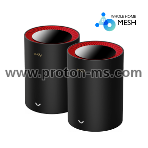 Безжична MESH система Cudy M3000, 2 броя, AX3000 Dual Band, 2.4/5 GHz, 574 -  2402 Mbps