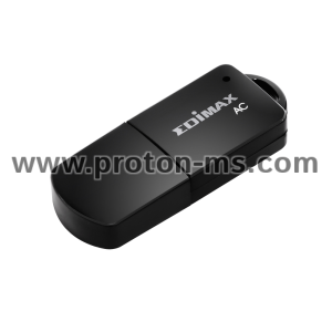 Nano Adapter EDIMAX EW-7811UTC, USB, Realtek, 2.4Ghz/5GHz, 802.11a/n/g/b