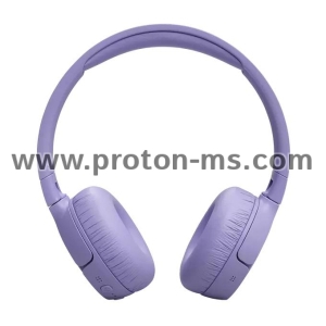 Слушалки on-ear JBL Tune 670NC, Bluetooth 5.3, USB-C, Лилави