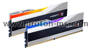 Памет G.SKILL Trident Z5 RGB 32GB (2x16GB) DDR5 5200MHz CL40 F5-5200J4040A16GX2-TZ5RS 1.10V, Intel XMP