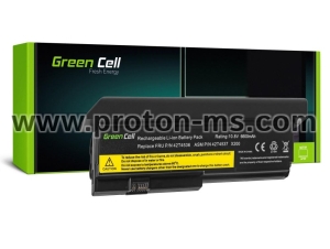 Батерия за лаптоп GREEN CELL, IBM Lenovo ThinkPad X200 X201 X201i 42T4534, 10.8V, 6600mAh