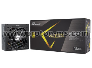 Захранващ блок SEASONIC VERTEX GX-1000 1000W, 80+ Gold PCIe 5.0, Fully Modular