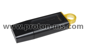 USB памет KINGSTON DataTraveler Exodia, 128GB, USB 3.2 Gen 1, Черна