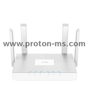 Wireless Router CUDY WR1300E, Dual-band AC1200, 300+867 Mbps, 3xGigabit