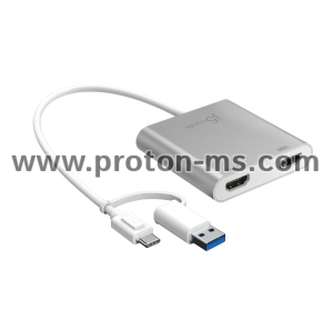 j5create USB-C to Dual HDMI Multi-Monitor Adapter
