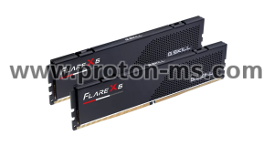 Памет G.SKILL Flare X5 Black 64GB(2x32GB) DDR5 PC5-48000 5600MHz CL36 F5-5600J3636D32GX2-FX5, 1.25V