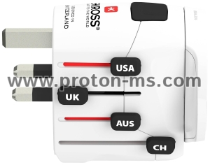 Skross 1.103180 Travel adapter Pro World