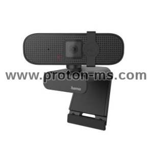 Комплект за стрийминг Hama, Камера C-400 FullHD и слушалки с микрофон HS-USB300, USB