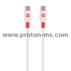 Cable Skross, USB-C - USB-C 2.0, 2.0 m