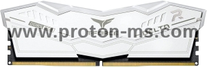 Памет Team T-Force Delta, RGB White, DDR5, 32GB(2x16GB), 6400MHz, CL40, 1.35V