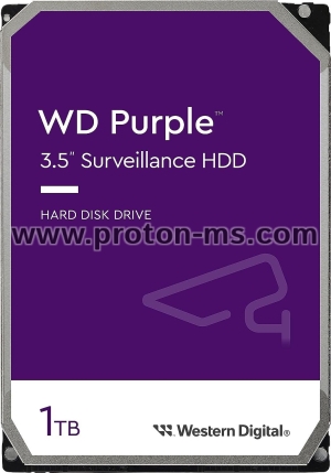 HDD WD Purple WD11PURZ, 1TB, 5400rpm, 64MB, SATA 3