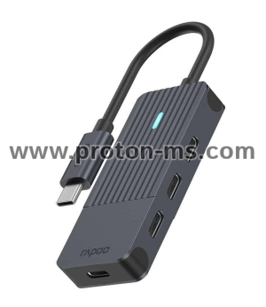 4-портов хъб USB-C, RAPOO-11417