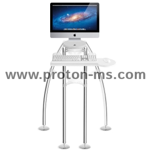 Поставка за компютър Rain Design iGo Desk за Apple iMac 24-27" Standing Model