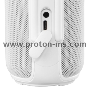 Hama Bluetooth® "Pipe 2.0" Loudspeaker, Waterproof, 24 W, white