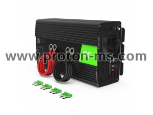 Inverter GREEN CELL 24V  1000W / 2000W Pure sine wave
