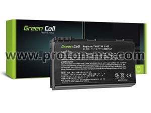 Laptop Battery for Acer TravelMate 5220 5520 5720 7520 7720 Extensa 5100 5220 5620 5630 11.1V 4400mAh GREEN CELL