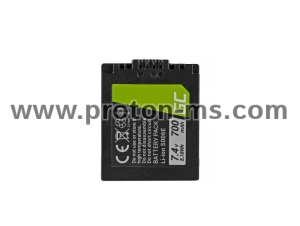 Camera Battery for Panasonic CGR-S006 LiIon 7.4V 700mAh  GREEN CELL