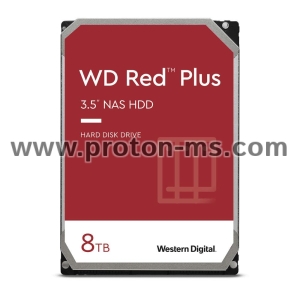 Western Digital Red Plus 8TB NAS 3.5" 128MB 5640RPM