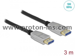 Delock Cable DisplayPort 2.0 male > DisplayPort male 10K 3 m